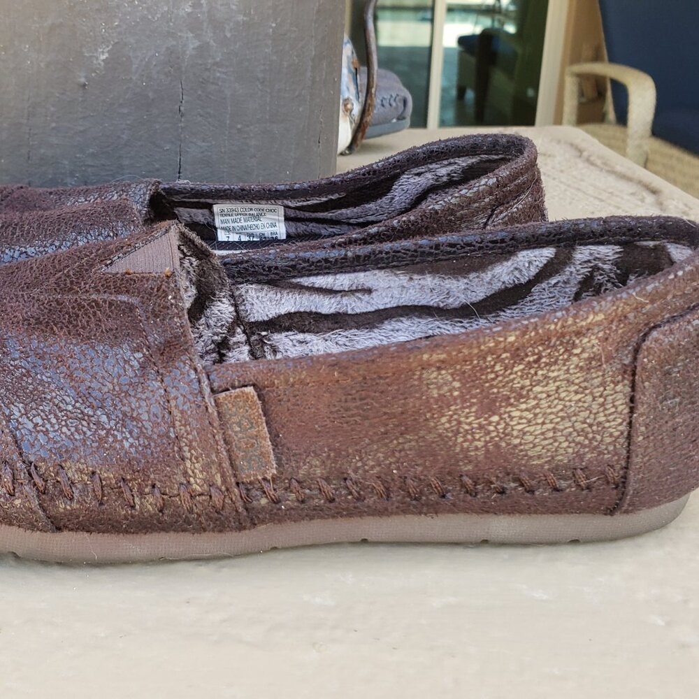 Brown Loafers/Flats - Bobs from Sketchers - Size 7 - Picture 4 of 8